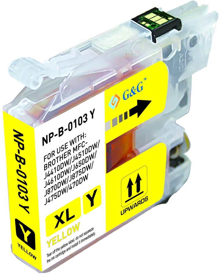LC103Y compatible Brother cartridge
