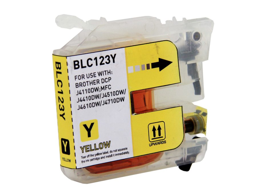 LC123Y compatible Brother cartridge